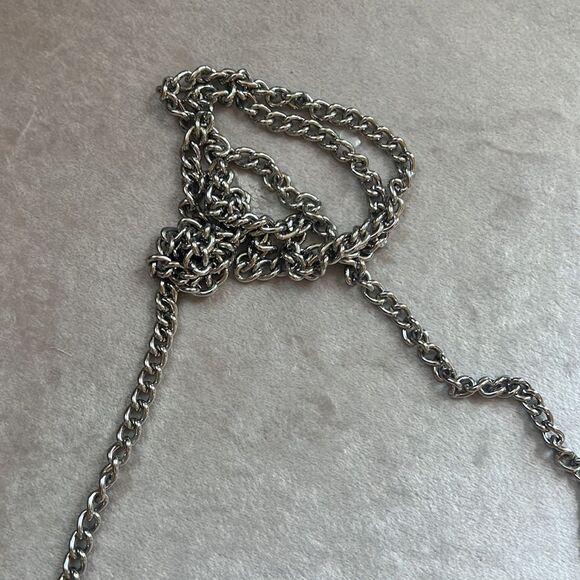 *Coach* Convertible WOC Crossbody Metallic Signature Wallet EUC - Picture 5 of 14